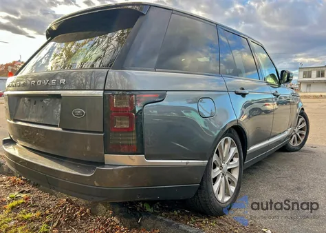 2017 Land Rover Range Rover Hse z USA, uszkodzony, nr VIN SALGS2FV5HA372729